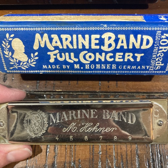 M. Horner - Marine Band Full Concert Harmonica - Picture 8 of 9